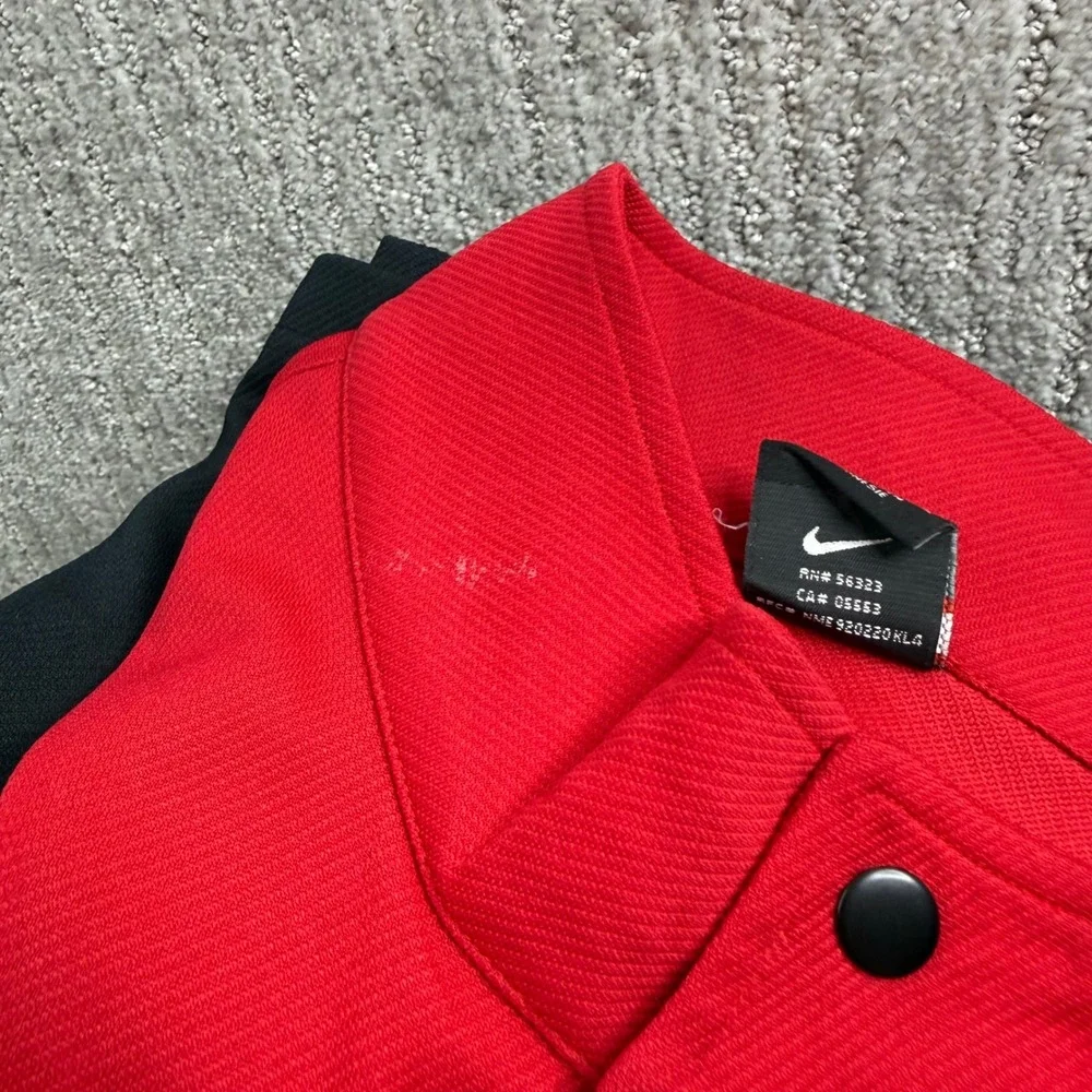 Nike Maryland Terrapins Elite Warm Up Shooting Shirt Mens Size XL Red Black